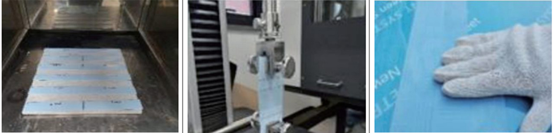 인장 및 인열 성능, 온도 의존성능 우수